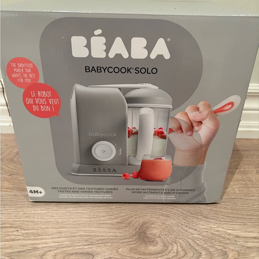 NEW BÉABA Babycook Solo Baby Food Maker /Never Been Used